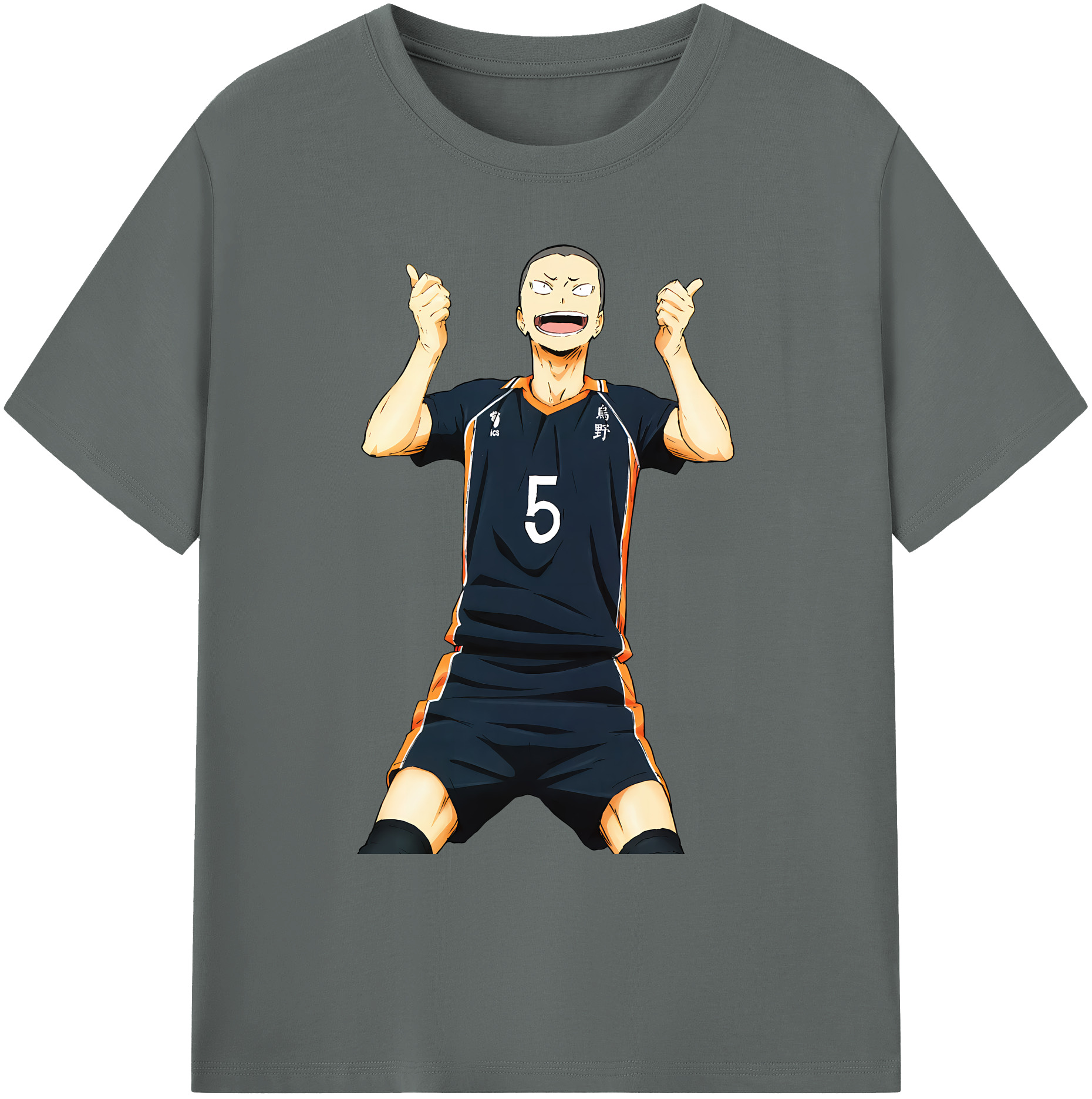 （画像用） ハイキュー!! Haikyu!! 綿100％ メンズ半袖Tシャツ｜肌触りやわらか＆通気性